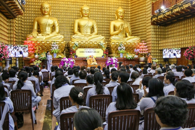 Chùa Giác Ngộ: Khóa tu Ngày An Lạc lần thứ 36