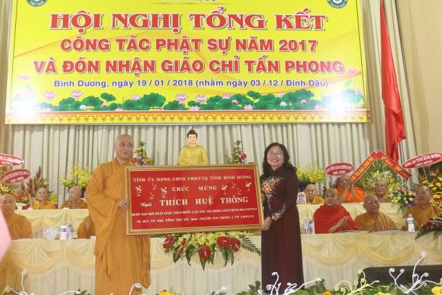 Bình Dương: Hội nghị tổng kết công tác Phật sự 2017