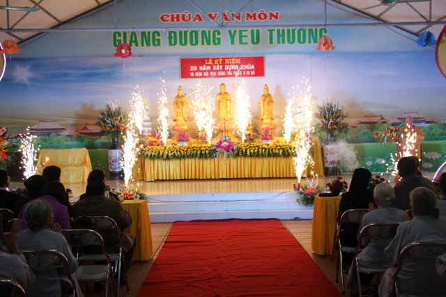 Thái Bình: Chùa Văn Môn kỷ niệm 20 xây dựng