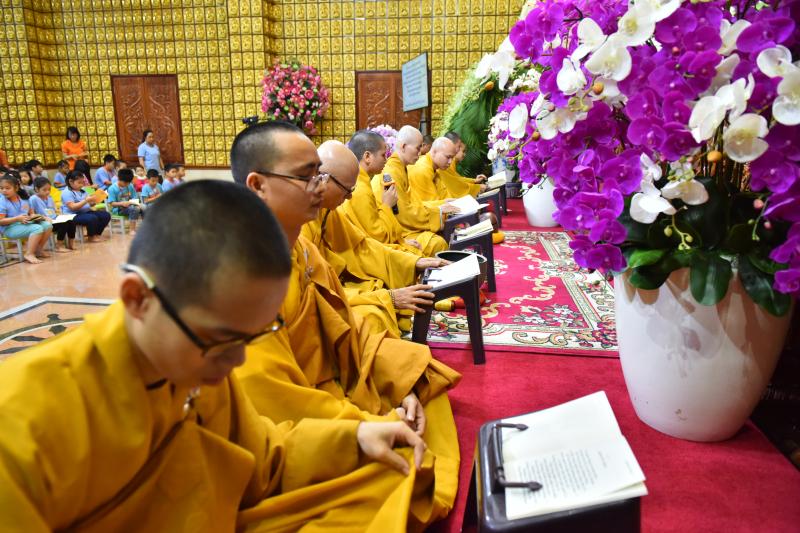Khóa tu ‘’Búp sen từ bi’’ lần thứ 8 Chùa Giác Ngộ