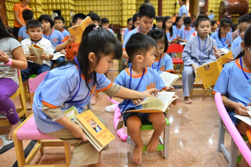 Khóa tu ‘’Búp sen từ bi’’ lần thứ 8 Chùa Giác Ngộ