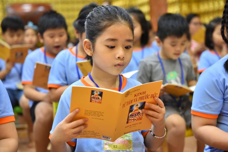 Khóa tu ‘’Búp sen từ bi’’ lần thứ 8 Chùa Giác Ngộ