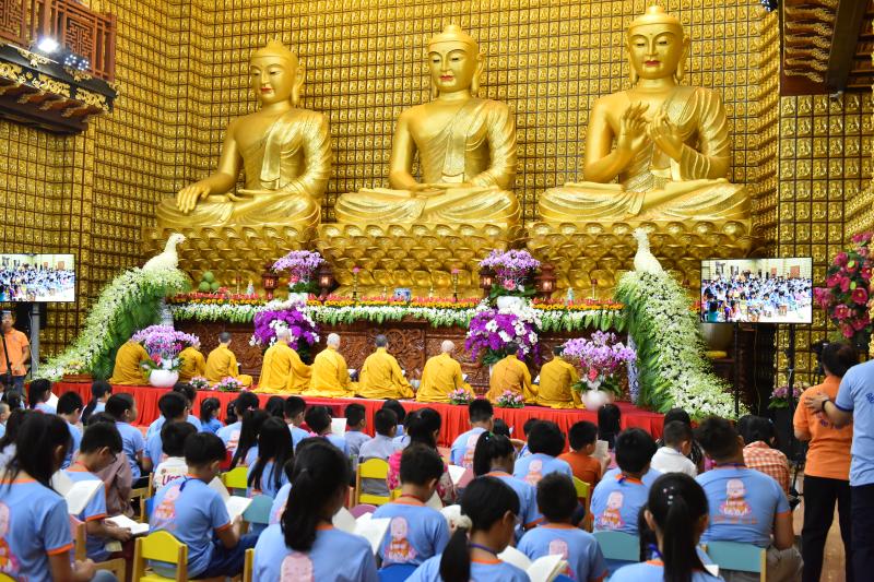 Khóa tu ‘’Búp sen từ bi’’ lần thứ 8 Chùa Giác Ngộ