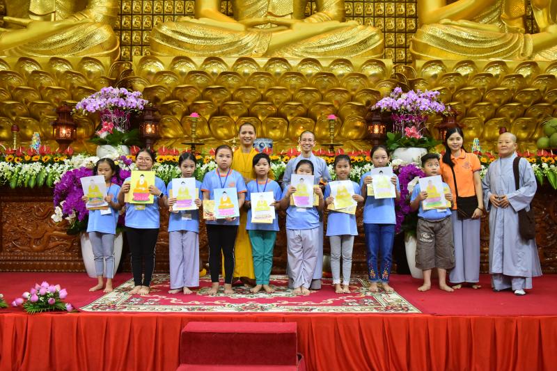 Khóa tu ‘’Búp sen từ bi’’ lần thứ 8 Chùa Giác Ngộ