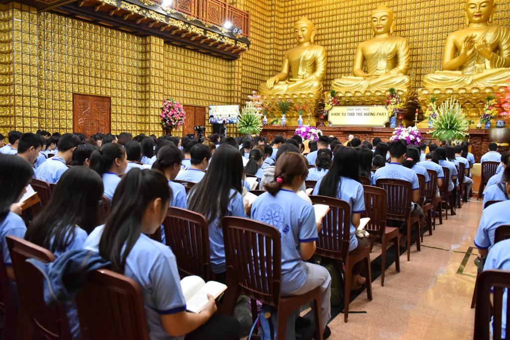 Chùa Giác Ngộ: Khóa tu Tuổi Trẻ Hướng Phật lần thứ 21