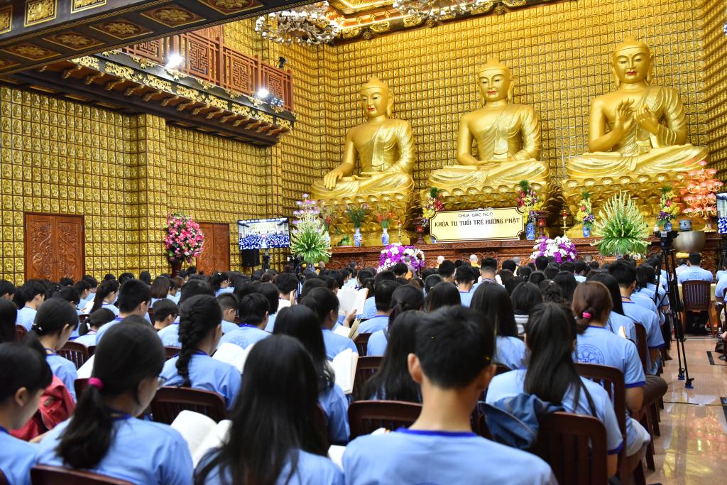 Chùa Giác Ngộ: Khóa tu Tuổi Trẻ Hướng Phật lần thứ 21