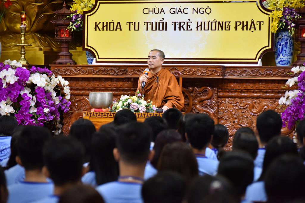 Chùa Giác Ngộ: Khóa tu Tuổi Trẻ Hướng Phật lần thứ 21