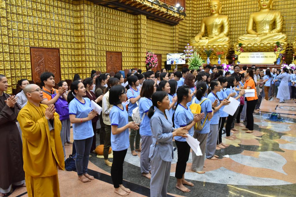 Chùa Giác Ngộ: Khóa tu Tuổi Trẻ Hướng Phật lần thứ 21