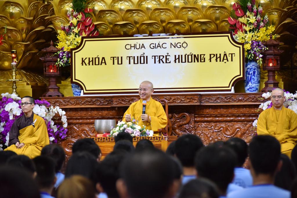 Chùa Giác Ngộ: Khóa tu Tuổi Trẻ Hướng Phật lần thứ 21