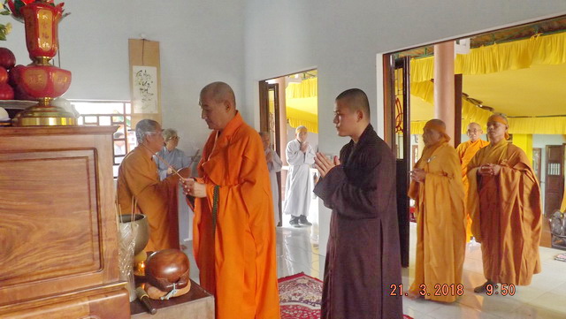 Lễ Bách nhật cố Hòa thượng Thích Ngộ Trí