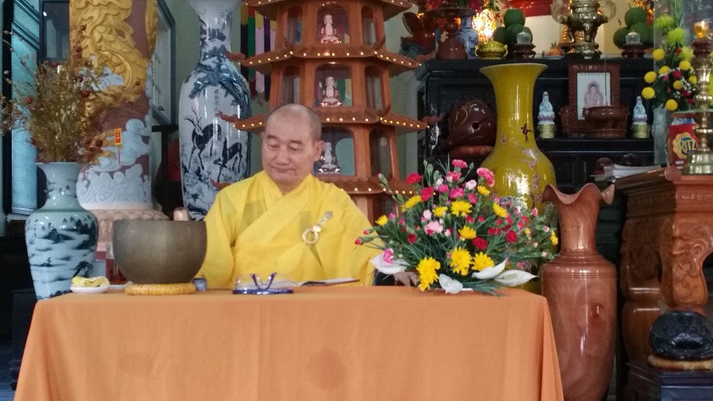 Đạo tràng Bát quan trai chùa Đức Hòa tổng kết cuối năm