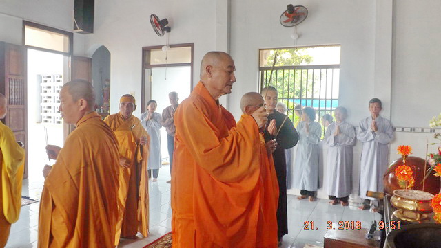 Lễ Bách nhật cố Hòa thượng Thích Ngộ Trí