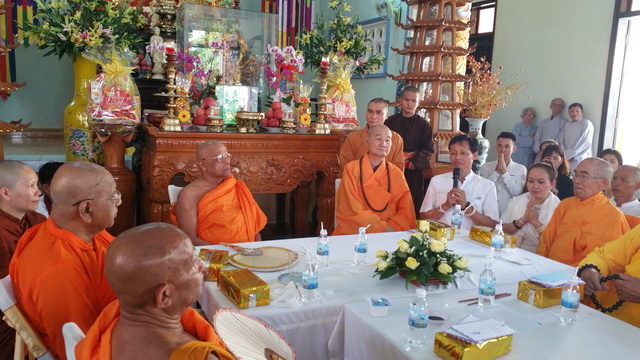 Đức Tăng thống và phái đoàn Phật giáo Sri Lanka thăm chùa Đức Hòa