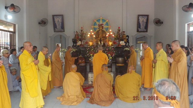 Lễ Bách nhật cố Hòa thượng Thích Ngộ Trí
