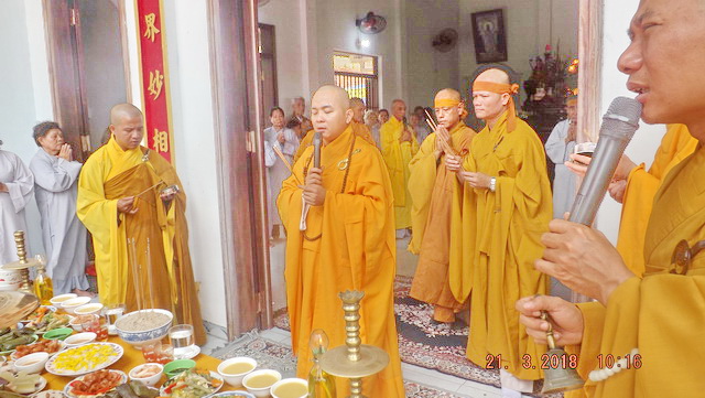 Lễ Bách nhật cố Hòa thượng Thích Ngộ Trí