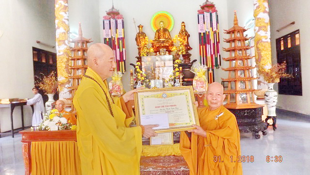 Ninh Hòa: Lễ trao giáo chỉ tấn phong