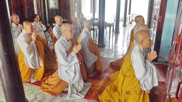 Lễ bách nhật cố Ni trưởng TN Diệu Thanh