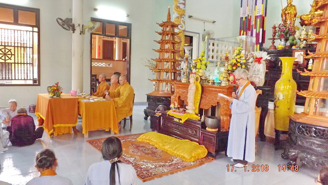 Đạo tràng Bát quan trai chùa Đức Hòa tổng kết cuối năm