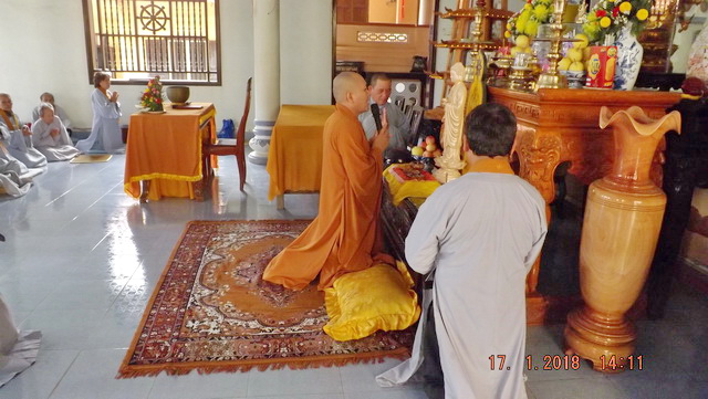 Đạo tràng Bát quan trai chùa Đức Hòa tổng kết cuối năm