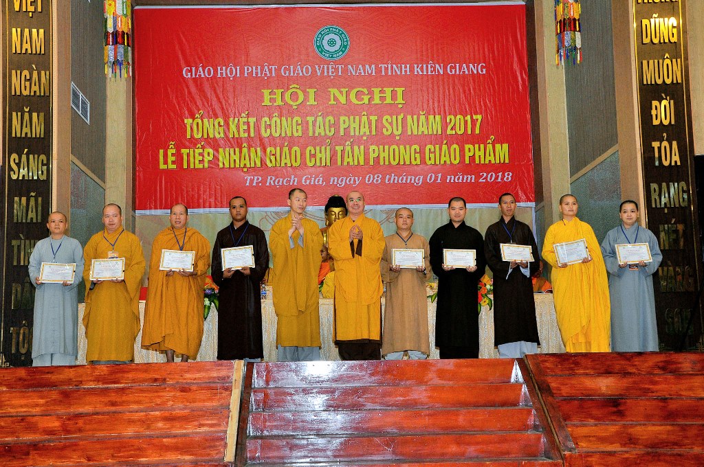 Kiên Giang: Tổng kết hoạt động Phật sự năm 2017 và 3 Sự kiện khác