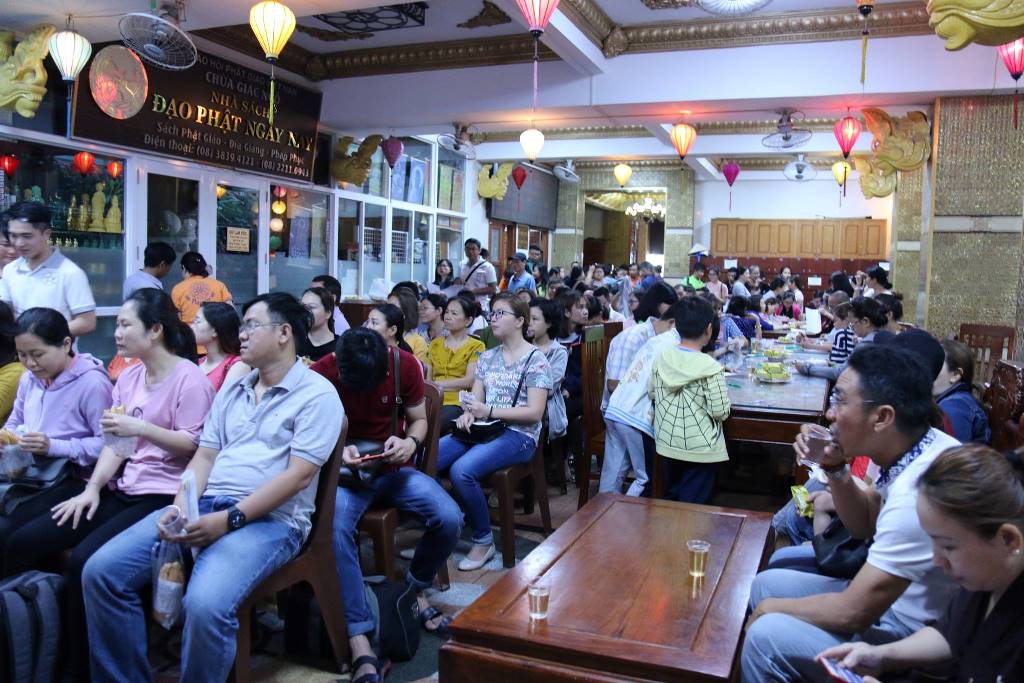 559 người hiến máu tại Chùa Giác Ngộ, ngày 7-4-2018