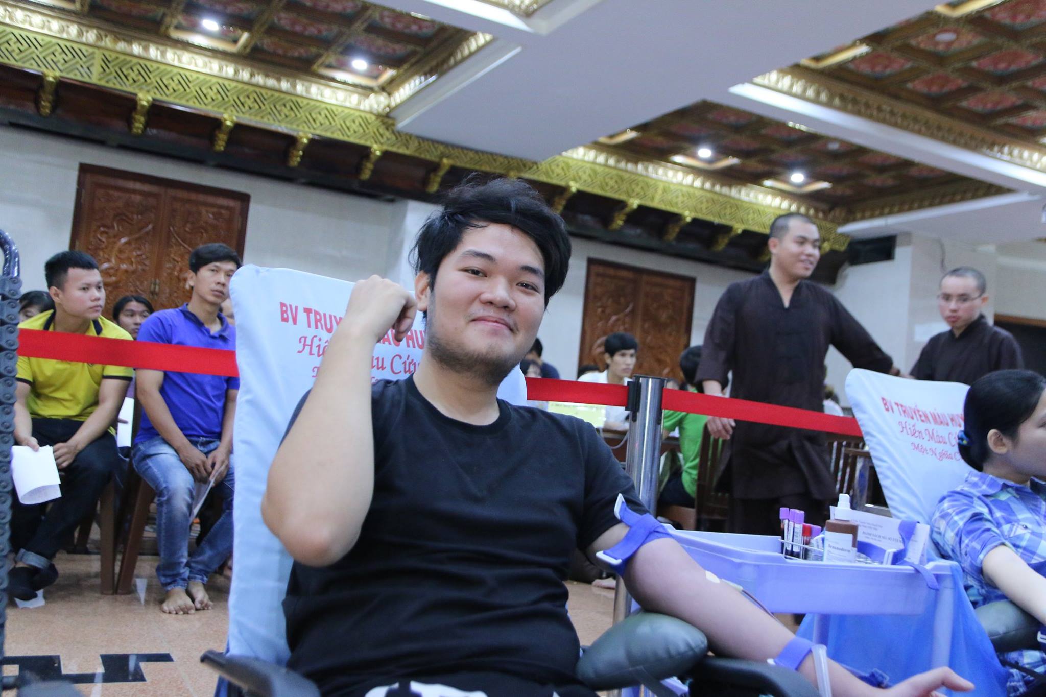 559 người hiến máu tại Chùa Giác Ngộ, ngày 7-4-2018