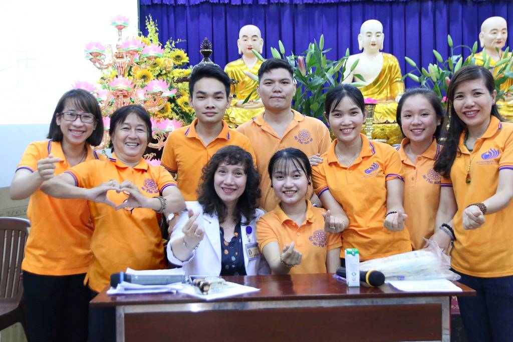 559 người hiến máu tại Chùa Giác Ngộ, ngày 7-4-2018