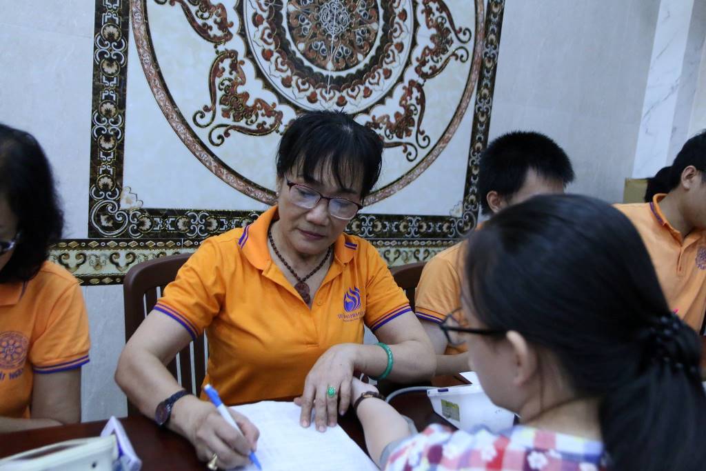 559 người hiến máu tại Chùa Giác Ngộ, ngày 7-4-2018