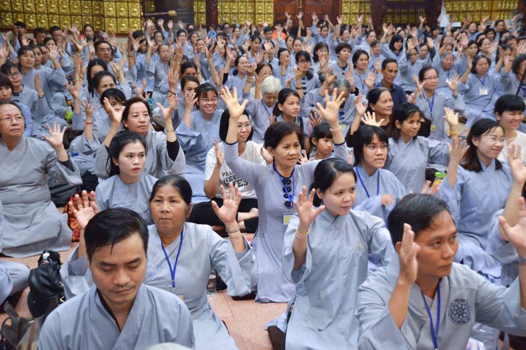 Chùa Giác Ngộ: Khóa tu Thiền lần thứ 16, ngày 08-04-2018 (23-02 Mậu Tuất)