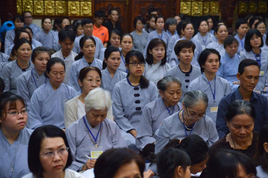 Chùa Giác Ngộ: Khóa tu Thiền lần thứ 16, ngày 08-04-2018 (23-02 Mậu Tuất)