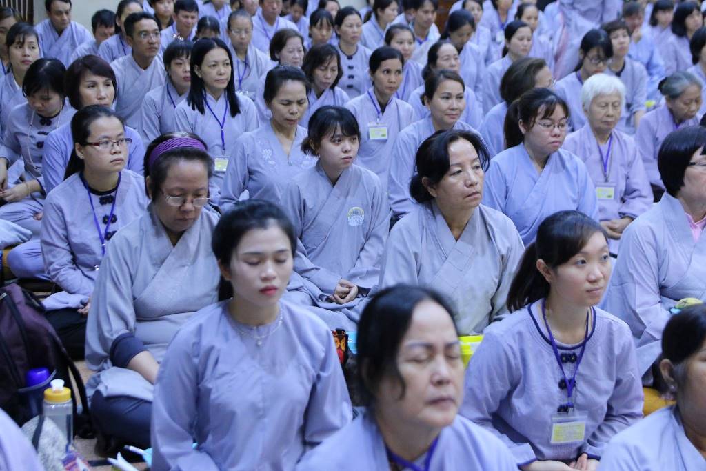 Chùa Giác Ngộ: Khóa tu Thiền lần thứ 16, ngày 08-04-2018 (23-02 Mậu Tuất)