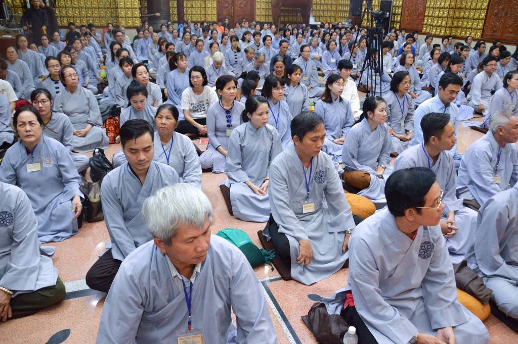 Chùa Giác Ngộ: Khóa tu Thiền lần thứ 16, ngày 08-04-2018 (23-02 Mậu Tuất)