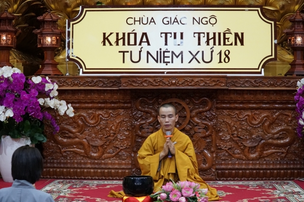 Chùa Giác Ngộ: Khóa tu Thiền lần thứ 18 - 06-05-2018