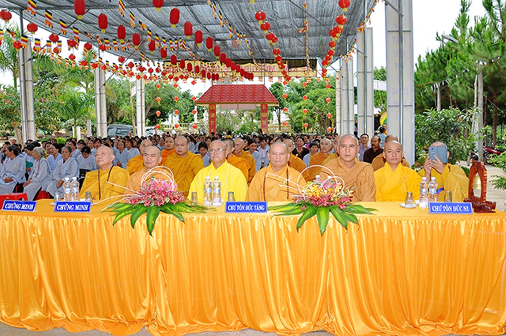 Gia Lai:  Tịnh Xá Ngọc lai Long trọng tổ chức lễ Phật Đản