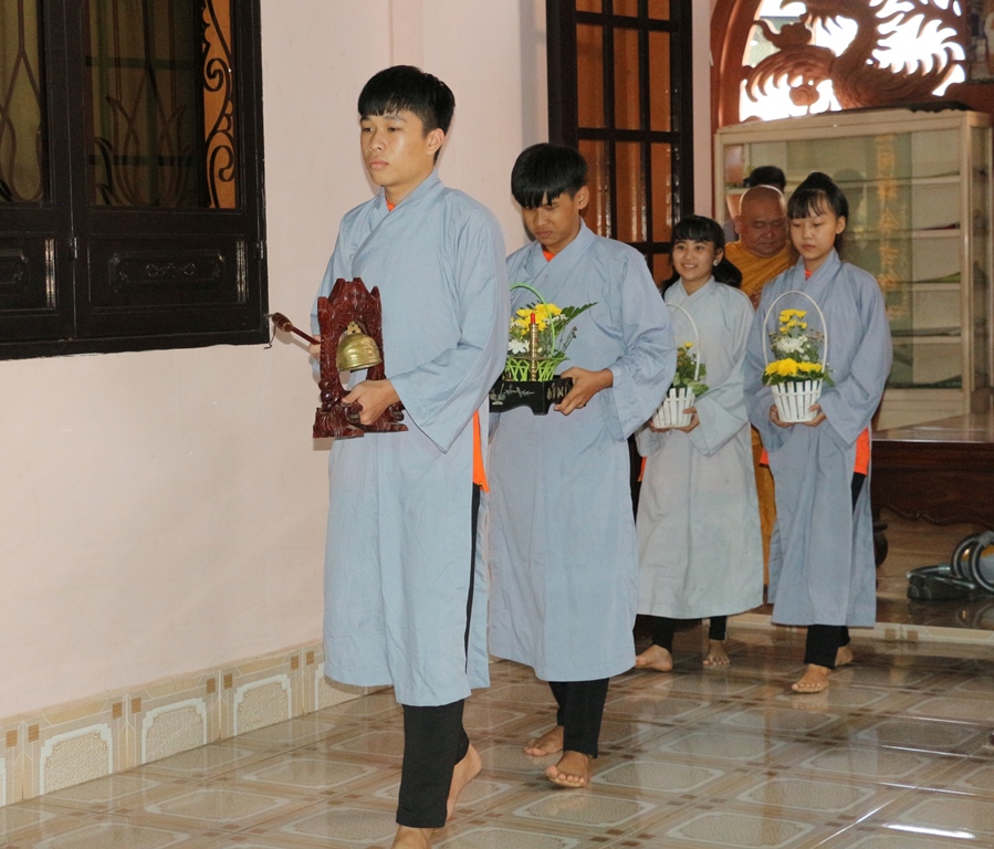 Chùm ảnh: Thời pháp thoại khóa tu “Sen Thanh Mùa Hạ”.