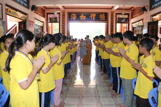 Dầu Tiếng: Khai Mạc Khóa Tu Sen Thanh Mùa Hạ lần VI
