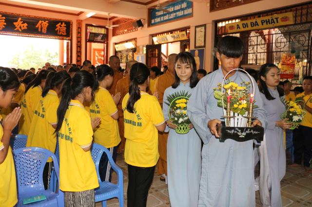 Dầu Tiếng: Khai Mạc Khóa Tu Sen Thanh Mùa Hạ lần VI