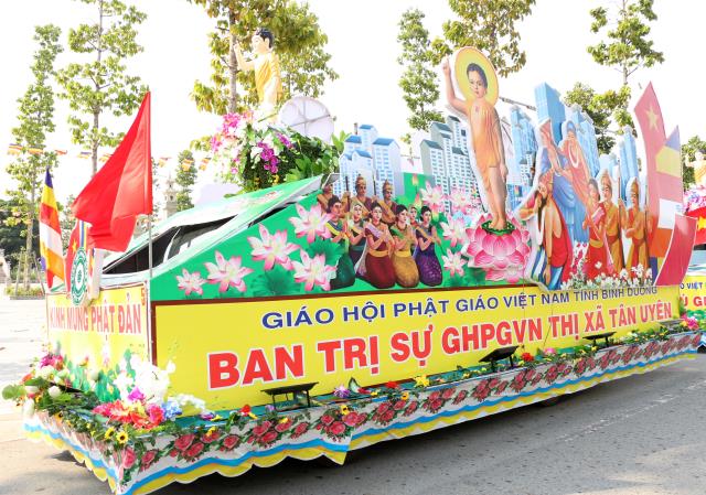 Bình Dương: Tưng bừng chào mừng Đại lễ Phật Đản