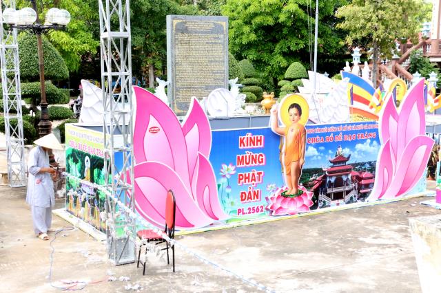 PG Bình Dương: Các công tác chuẩn bị chào mừng Đại lễ Phật đản.
