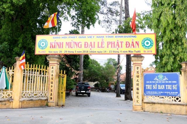 PG Bình Dương: Các công tác chuẩn bị chào mừng Đại lễ Phật đản.