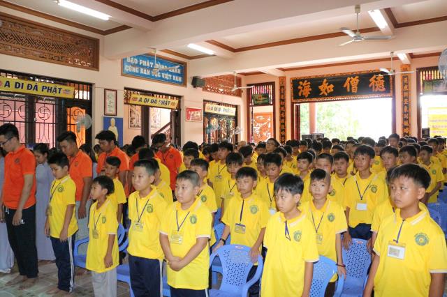 Dầu Tiếng: Khai Mạc Khóa Tu Sen Thanh Mùa Hạ lần VI
