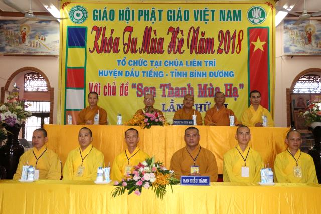 Dầu Tiếng: Khai Mạc Khóa Tu Sen Thanh Mùa Hạ lần VI
