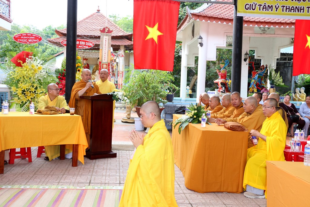 Bình Dương: Lễ bổ nhiệm Trụ trì chùa Phước Hưng.