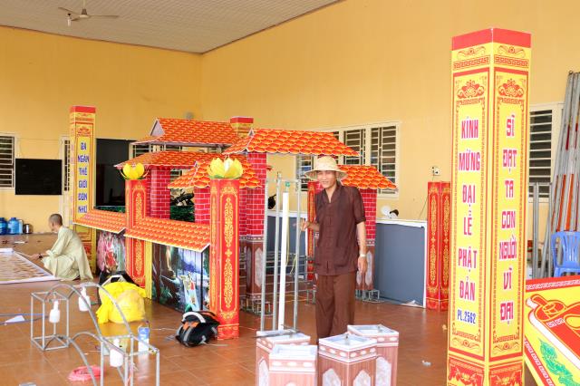 PG Bình Dương: Các công tác chuẩn bị chào mừng Đại lễ Phật đản.