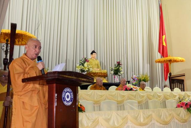 Bình Dương: Buổi thuyết giảng đầu tiên tại đạo tràng an cư kiết hạ.