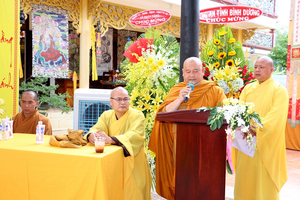 Bình Dương: Lễ bổ nhiệm Trụ trì chùa Phước Hưng.