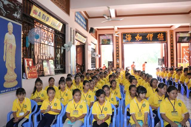 Dầu Tiếng: Khai Mạc Khóa Tu Sen Thanh Mùa Hạ lần VI