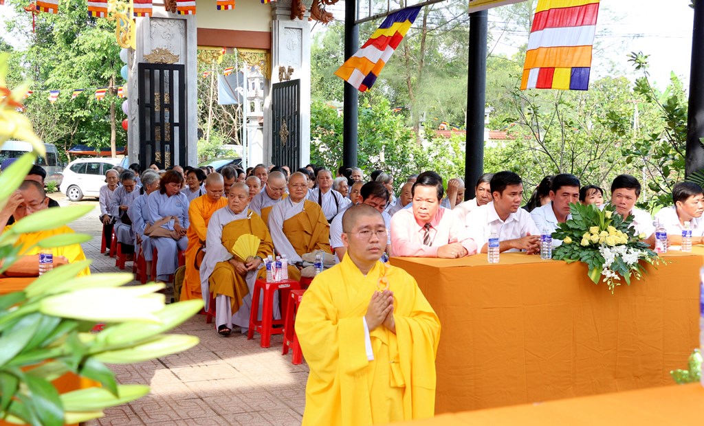 Bình Dương: Lễ bổ nhiệm Trụ trì chùa Phước Hưng.