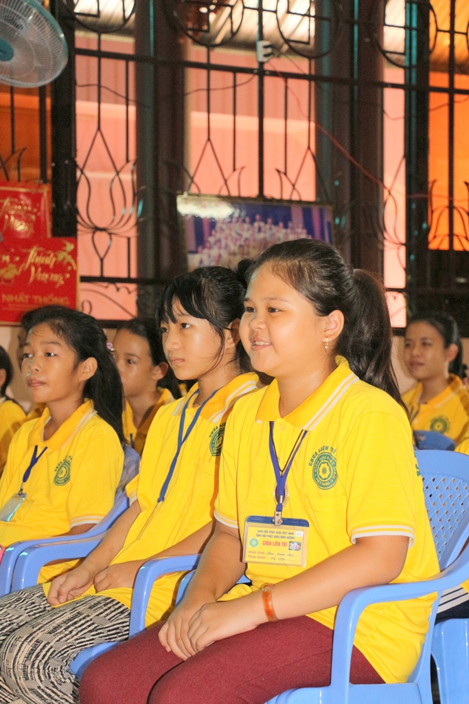 Chùm ảnh: Thời pháp thoại khóa tu “Sen Thanh Mùa Hạ”.
