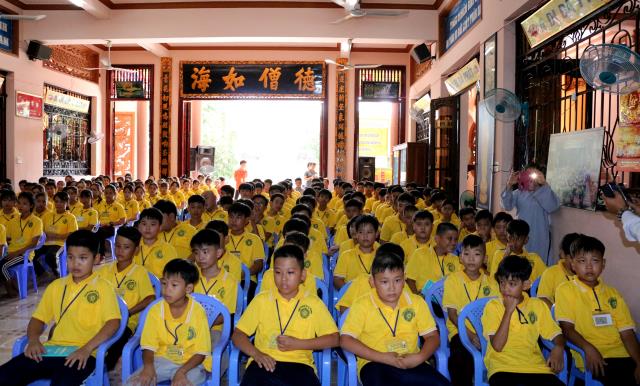Dầu Tiếng: Khai Mạc Khóa Tu Sen Thanh Mùa Hạ lần VI